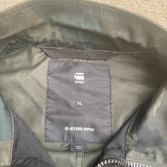 G Raw Camo Shirt Jacket XL - Picture 8 of 15